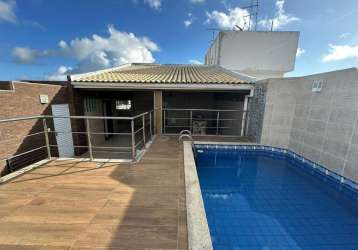 Cobertura duplex no garcia com 3 quartos e 270m² piscina e área gourmet nascente