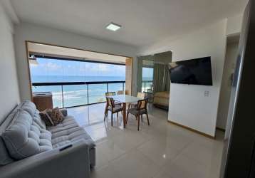 Apartamento a venda na barra quarto e sala armários varanda e vista mar no house barra