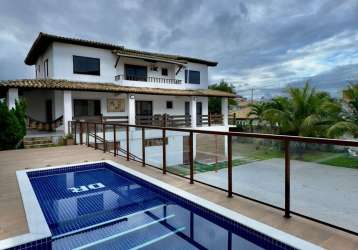 Casa a venda em vilas do atlântico 5 quartos nascente com piscina e área gourmet