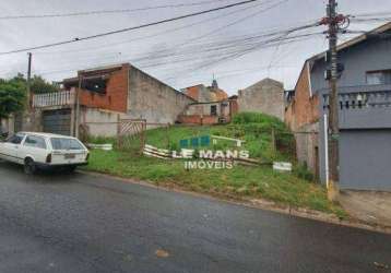 Terreno à venda, 250 m² por r$ 200.000,00 - residencial santo antônio - piracicaba/sp