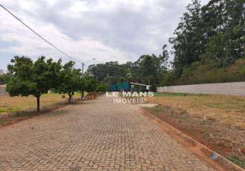 Terreno à venda, 286 m² por r$ 286.000,00 - água branca - piracicaba/sp