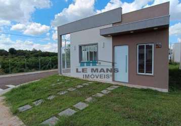 Casa com 2 dormitórios à venda, 60 m² por r$ 340.000,00 - perdizes - piracicaba/sp