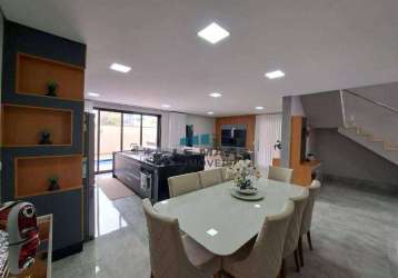 Casa com 3 dormitórios, 280 m² - venda por r$ 1.590.000,00 ou aluguel por r$ 8.595,00/mês - taquaral - piracicaba/sp