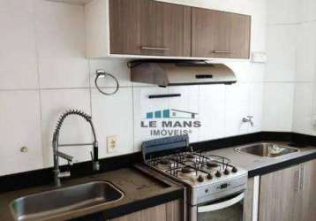 Apartamento com 2 dormitórios à venda, 46 m² por r$ 205.000,00 - bongue - piracicaba/sp