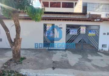 Casa com dois quartos para locação no bairro vale verde, governador valadares