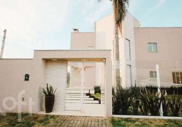 Casa em condomínio fechado com 3 quartos à venda na rua gerd claassen, 536, butiatuvinha, curitiba por r$ 2.489.000