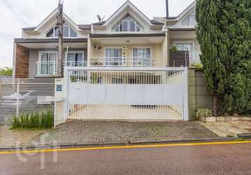 Casa com 3 quartos à venda na antônio rodrigues, 240, campina do siqueira, curitiba por r$ 895.000