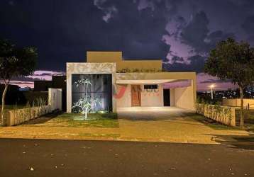 Casa térrea em condomínio quintas de são josé, ribeirão preto - sp