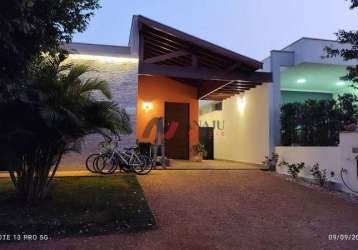 Casa térrea em condomínio loteamento agra ribeirão preto, ribeirão preto - sp