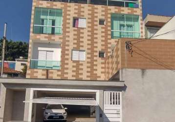 Cobertura com 2 dormitórios à venda, 106 m² por r$ 425.000 - vila linda - santo andré/sp