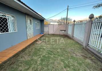 Casa à venda com terreno grande, claudete, cascavel - pr