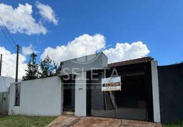 Casa para locação no bairro santa cruz em cascavel - pr