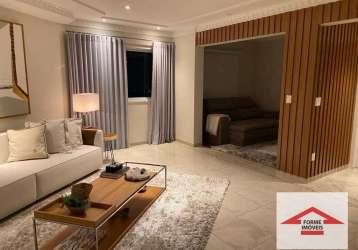 Apartamento com 3 suítes no condomínio maison classic, 180 m² - venda por r$ 2.220.000 ou aluguel por r$ 10.800/mês - chácara urbana - jundiaí/sp