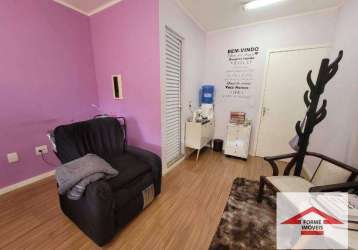 Sala no piso superior para alugar, 27 m² por r$ 1.480/mês - colônia - jundiaí/sp