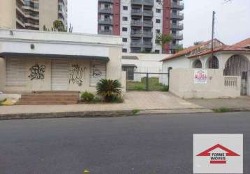 Terreno para alugar, 375 m² por r$ 7.000/mês - anhangabaú - jundiaí/sp.