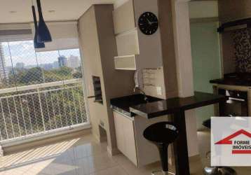 Apartamento com 2 quartos, sendo 1 suíte para alugar, 71 m² por r$ 3.900,00-  cond. naturalle - jardim flórida - jundiaí/sp.