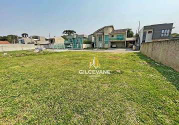 Terreno à venda, 420 m² por r$ 290.000,00 - guaraituba - colombo/pr