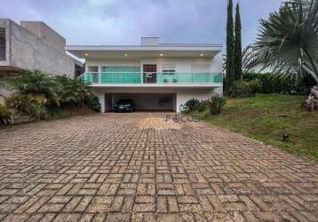 Casa com 7 dormitórios à venda, 390 m² por r$ 3.500.000,00 - portal japy golf club - cabreúva/sp