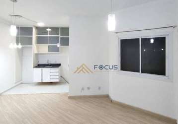 Apartamento com 2 dormitórios à venda, 48 m² por r$ 262.000 - nova cidade jardim - jundiaí/sp - focus gestão imobiliária