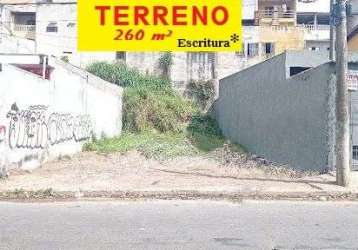 Terreno, 260 m² - venda por r$ 800.000,00 ou aluguel por r$ 2.500,00/mês - vila rio - guarulhos/sp