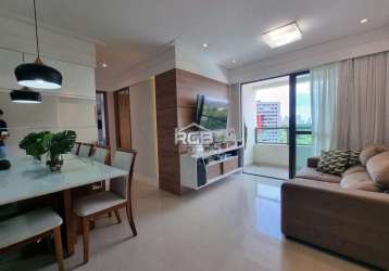 Apartamento 2/4 com suíte andar alto no parque bela vista r$ 415.000,00