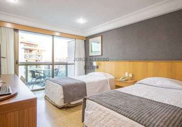 Flat com 1 quarto para alugar na avenida gastão senges, barra da tijuca, rio de janeiro, 40 m2 por r$ 4.800