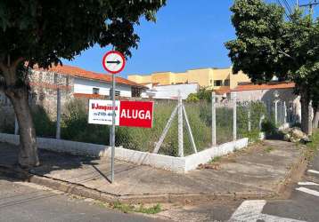 Terreno para aluguel, vila independência - piracicaba/sp