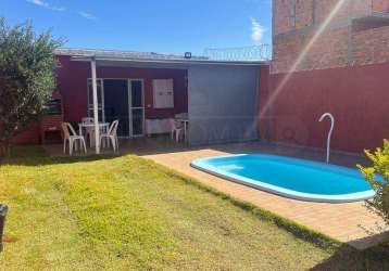 Casa para aluguel, 1 quarto, 2 vagas, residencial alvorada - rio das pedras/sp