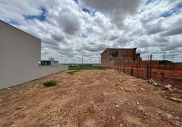 Terreno em condomínio à venda, jardim são francisco - piracicaba/sp