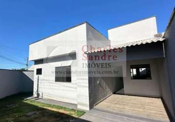 Casa para venda em senador canedo, alvorada, 3 dormitórios, 1 suíte, 2 banheiros, 2 vagas