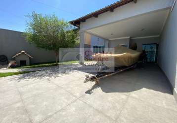 Casa para venda em goiânia, moinho dos ventos, 3 dormitórios, 1 suíte, 2 banheiros, 2 vagas