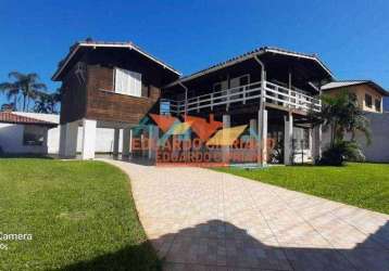 Casa com 4 dormitórios à venda, 150 m² por r$ 630.000,00 - massaguaçu - caraguatatuba/sp