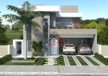 Casa com 4 dormitórios à venda, 260 m² por r$ 1.400.000,00 - pontal de santa marina - caraguatatuba/sp