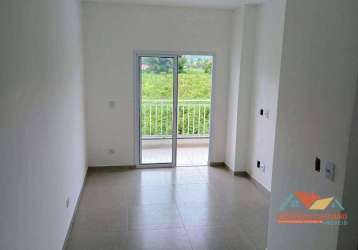 Apartamento com 2 dormitórios, 67 m² - venda por r$ 300.000,00 ou aluguel por r$ 2.200,01/mês - portal da fazendinha - caraguatatuba/sp