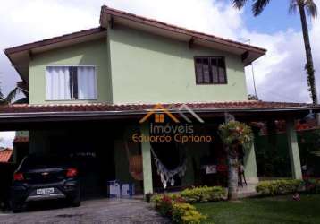 Casa com 5 dormitórios à venda, 180 m² por r$ 1.100.000,00 - massaguaçu - caraguatatuba/sp