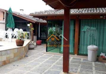 Casa com 4 dormitórios à venda, 199 m² por r$ 1.300.000,00 - prainha - caraguatatuba/sp