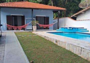 Casa com 3 dormitórios à venda, 137 m² por r$ 850.000,00 - massaguaçu - caraguatatuba/sp