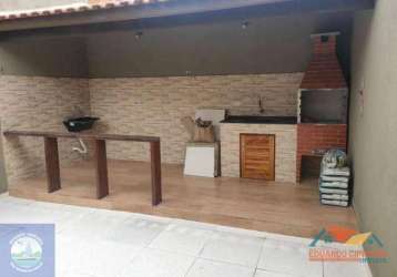 Casa à venda, 110 m² por r$ 195.000 - travessão - caraguatatuba/sp