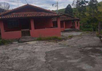 Chácara com 5 dormitórios à venda, 1900 m² por r$ 695.000 - zona rural - paraibuna/sp