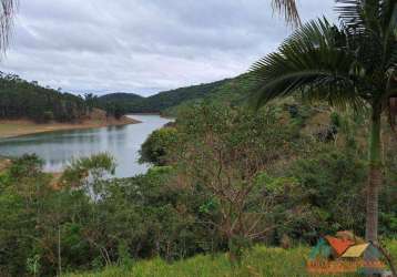 Chácara com 2 dormitórios à venda, 20000 m² por r$ 400.000,00 - zona rural - paraibuna/sp