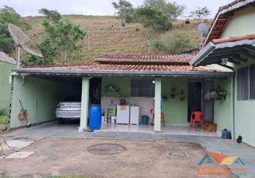 Casa com 3 dormitórios à venda, 350 m² por r$ 480.000 - vila amélia - paraibuna/sp