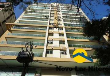 Apartamento junto campo são bento varanda 3 quartos 2 vgs play club icaraí.