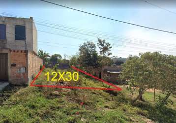 Terreno à venda na avenida milton pereira lima, porto seguro, ribeirão das neves por r$ 135.000