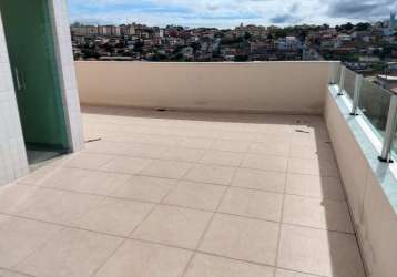 Cobertura com 3 quartos à venda na rua lagoa dos patos, jardim leblon, belo horizonte por r$ 460.000