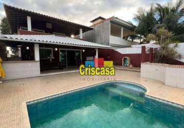 Casa com 5 dormitórios à venda, 280 m² por r$ 900.000,00 - praia linda - são pedro da aldeia/rj