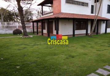 Casa com 3 dormitórios à venda, 330 m² por r$ 670.000,00 - praia linda - são pedro da aldeia/rj