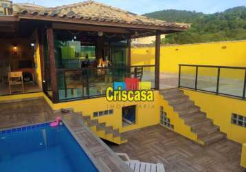 Casa com 3 dormitórios à venda, 195 m² por r$ 750.000,00 - morro dos milagres - são pedro da aldeia/rj