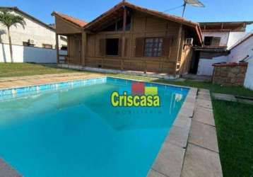 Casa com 2 dormitórios para alugar, 200 m² por r$ 2.800,00/mês - porto d'aldeia - são pedro da aldeia/rj