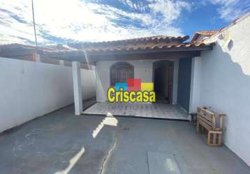 Casa com 2 dormitórios à venda, 75 m² por r$ 285.000,00 - balneário das conchas - são pedro da aldeia/rj