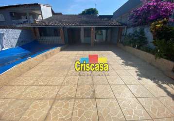 Casa com 4 dormitórios, 414 m² - venda por r$ 550.000,00 ou aluguel por r$ 6.050,07/mês - porto aldeia - são pedro da aldeia/rj